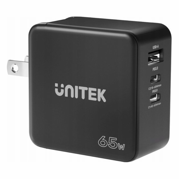 Nabíječka Unitek Nabíječka Unitek GaN, PD 65W, cestovní, ...