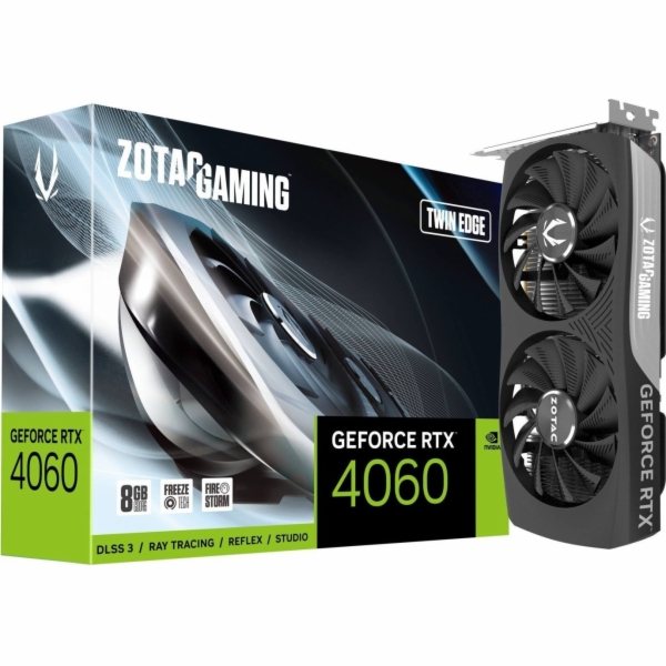 Grafická karta GeForce RTX 4060 Twin Edge 8GB GDDR6 128bi...