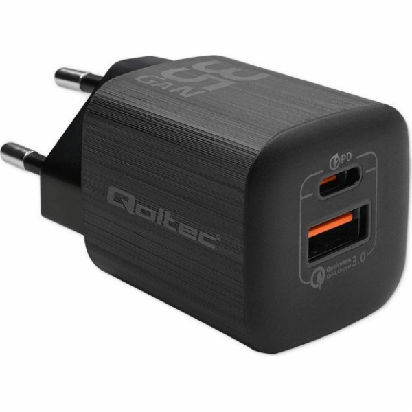 Nabíječka Qoltec 35W GaN ULTRA síťová nabíječka | 5-20V |...