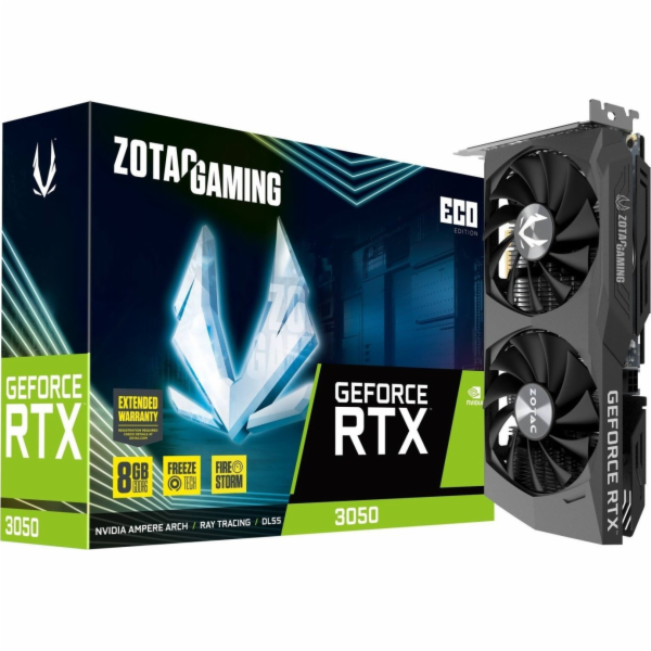Grafická karta GeForce RTX 3050 ECO 8GB GDDR6 128bit 3DP/...