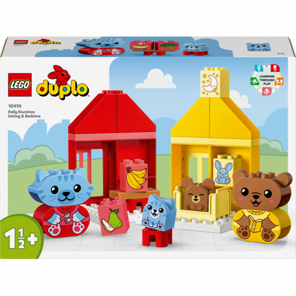 LEGO 10414 DUPLO Denní rutiny: Jídlo a spaní, Stavebnice