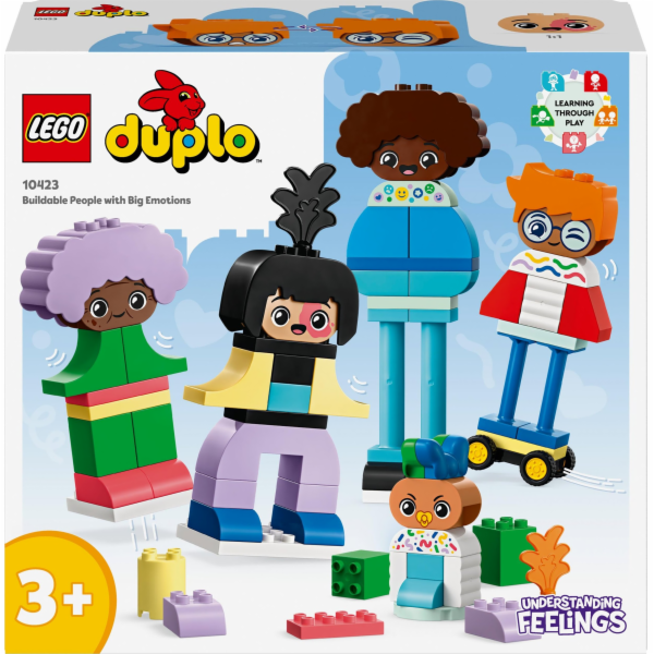 LEGO 10423 DUPLO Stavitelní lidé s velkými city, stavebnice
