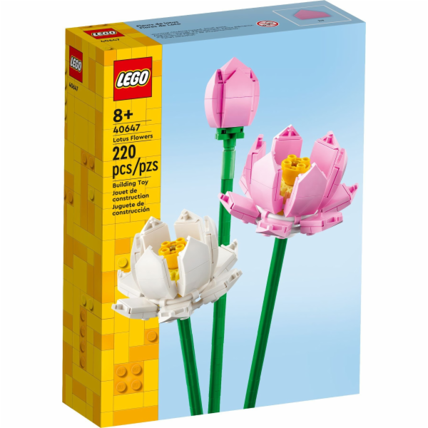 LEGO 40647 Kultovní stavebnice lotosových květů
