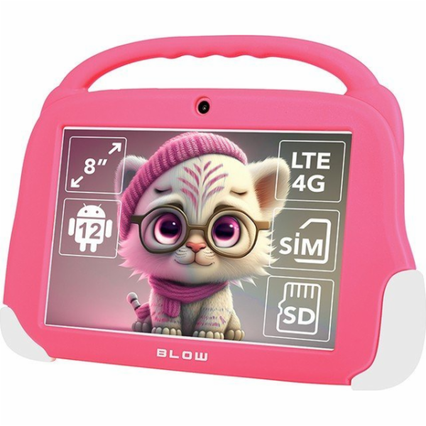 Blow Tablet KidsTAB10 4G 4/64GB tablet Růžové pouzdro
