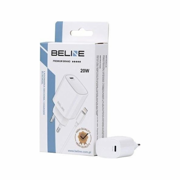 Nabíječka Beline 20W USB-C nástěnná nabíječka + Lightning...