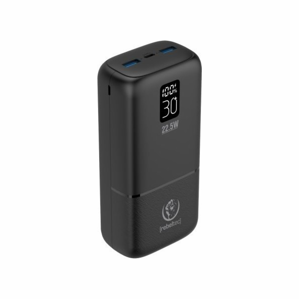 Powerbanka P30 LCDPD 30 000mAh PD 22,5W