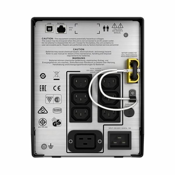 SMC2000I APC Smart-UPS C 2000VA LCD 230V napájecí zdroj