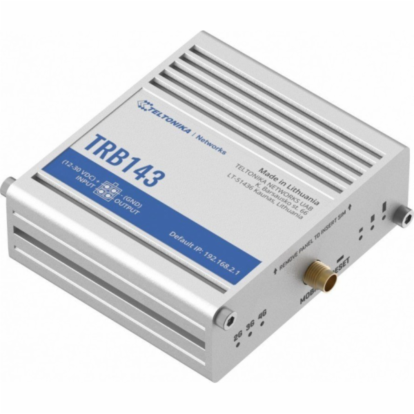 Teltonika Router LTE brána TRB143 (Cat 4), 3G, 2G, M-BUS,...