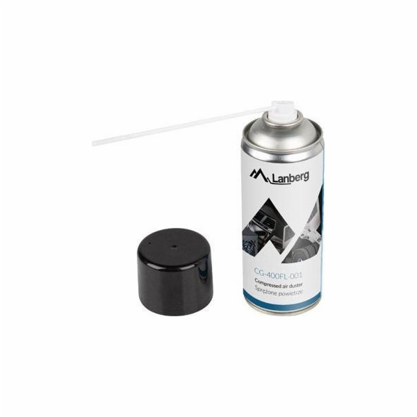 Lanberg stlačený vzduch 400 ML CG-400FL-001
