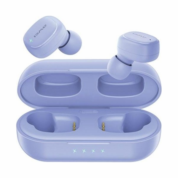 Sluchátka Bluetooth 5.1 T13 Pro TWS Fialová