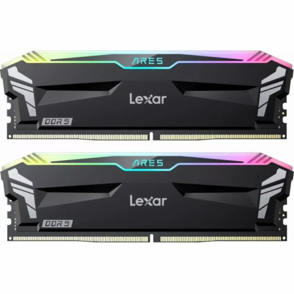 Herní paměť DDR5 ARES RGB 32GB (2*16GB)/7200 černá
