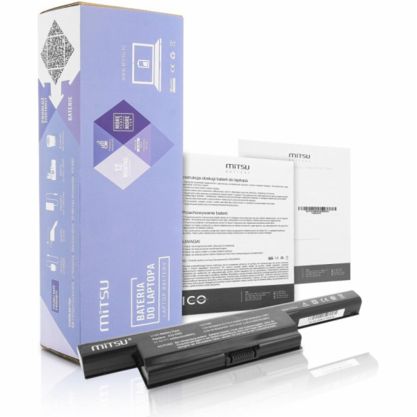 Baterie Mitsu pro Asus K93, K95 4400 mAh 10,8-11,1V (BC/A...