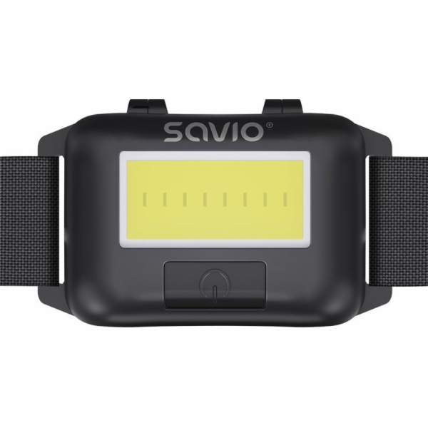 LED čelovka, COB, 140 lm, dosah 10 m, 4 režimy, FL-01