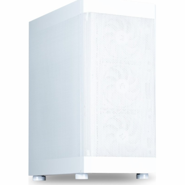 Počítačová skříň I4 ATX Mid Tower 6 ventilátorů bílá