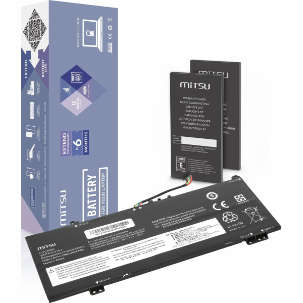 Baterie napájecího adaptéru pro notebook Mitsu L17C4PB0 L...