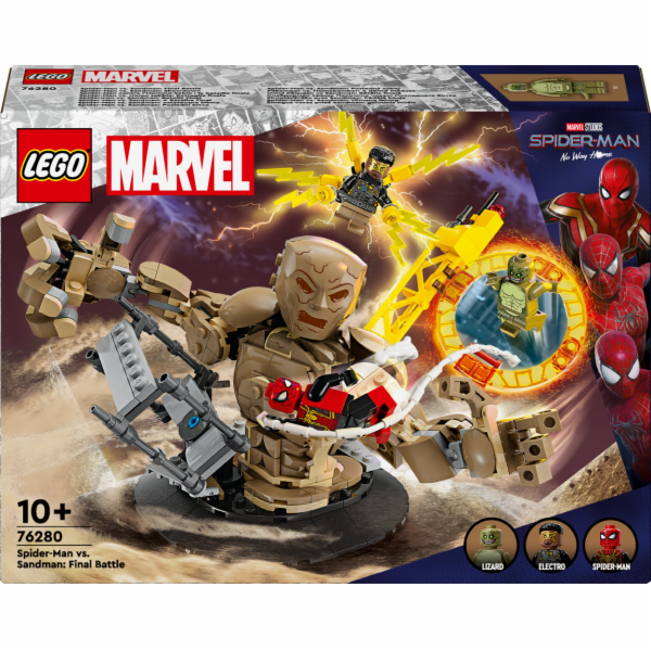 LEGO 76280 Marvel Super Heroes Spider-Man vs. Sandman: Sh...