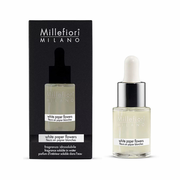 Aroma olej Millefiori Milano, Květiny z bilého papíru, 15 ml