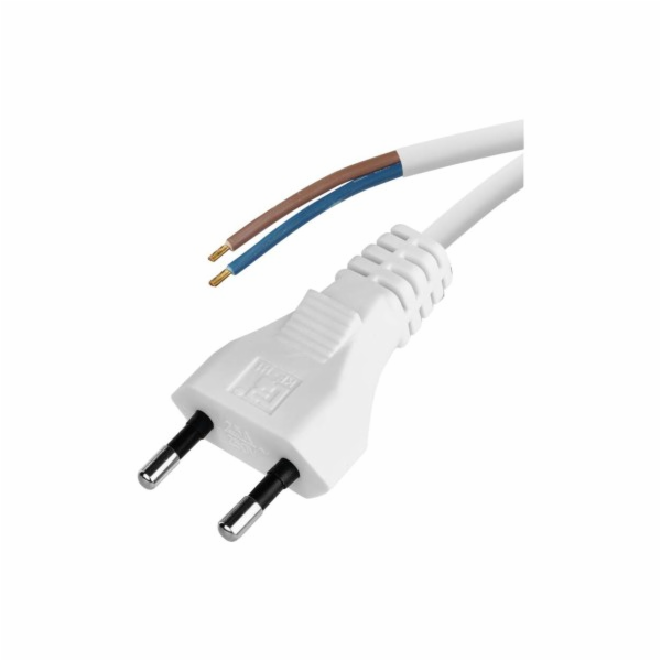 Flexošňůra 2x0,75mm 2m bílá