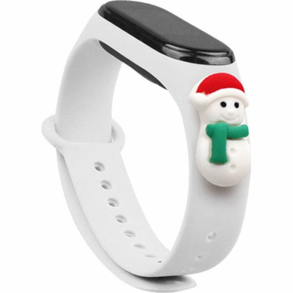 Vánoční silikonový náramek Hurtel Strap pro Xiaomi Mi Ban...