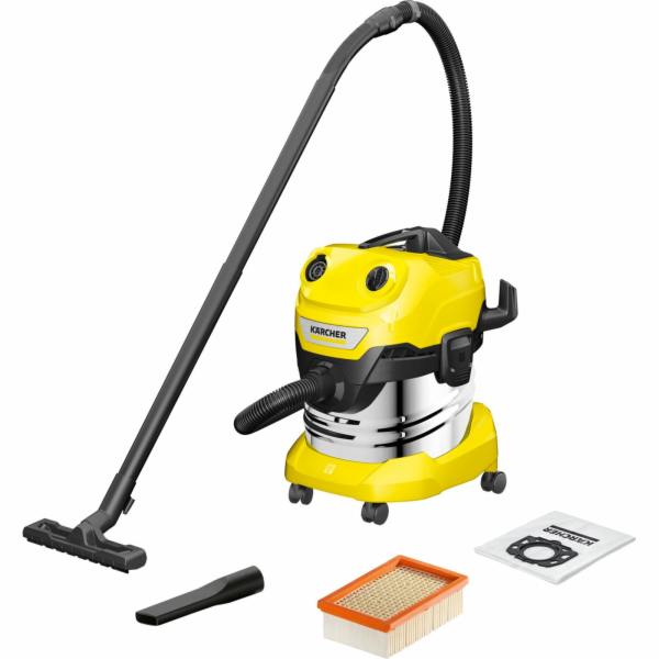 Kärcher WD 4 S V-20/5/22 20 l Bubnový vysavač Suché a mok...