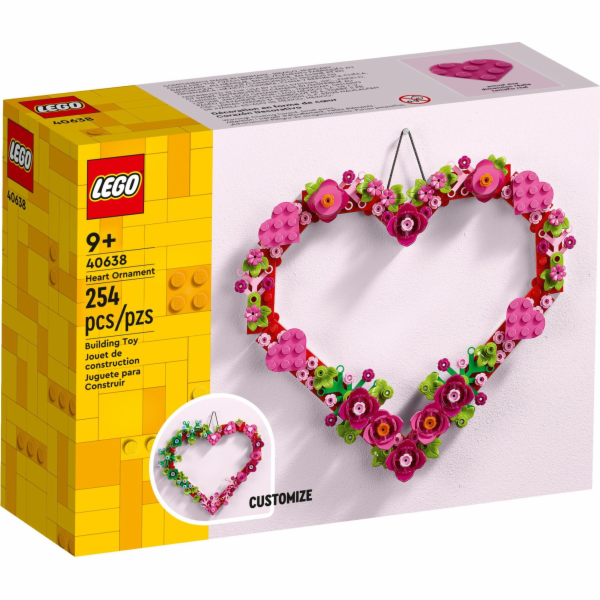 Stavebnice LEGO 40638 Dekorace srdce