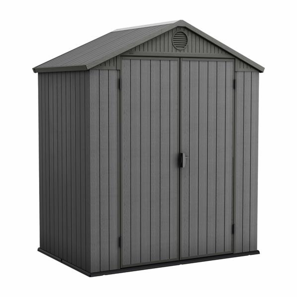 Zahradní domek Keter Darwin 6 x 4 šedý, s podlahou