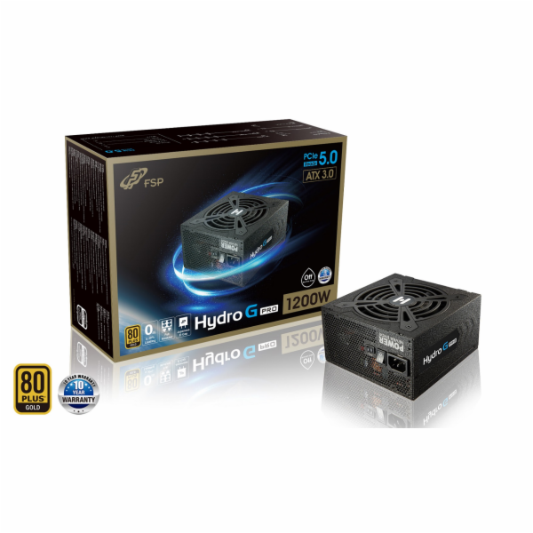 FSP HYDRO G PRO 1200, 80PLUS GOLD, ATX 3.0