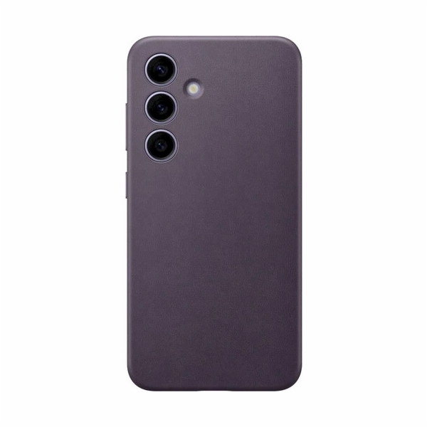 Samsung Zadní kryt z veganské kůže S24 Dark Violet