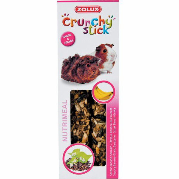 Zolux Crunchy Stick morče banán/pohanka 115g