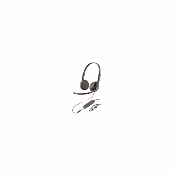 Poly Blackwire 3225 náhlavní souprava, 3.5 mm jack + USB-...