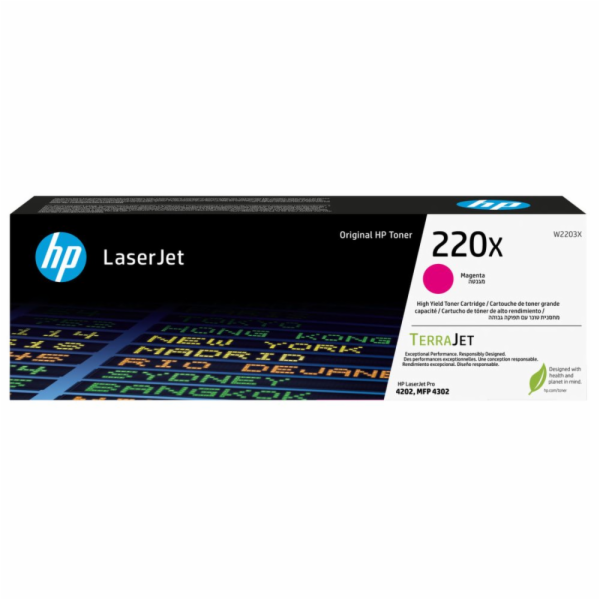 HP 220X Original Magenta LaserJet Toner Cartridge (5,500 ...
