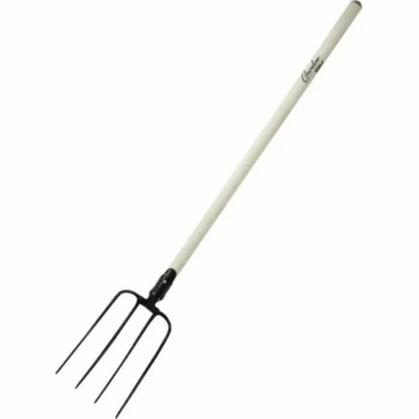 Vidlice 4 zuby, rovná dřevěná rukojeť, 150 cm
