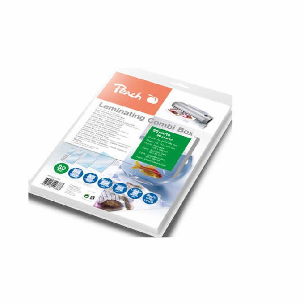 PEACH PPC500-001, Lamovací COMBI box, 50ks