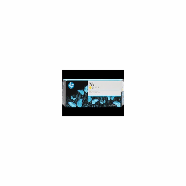 HP 738 300-ml Yellow DesignJet Ink Cartridge
