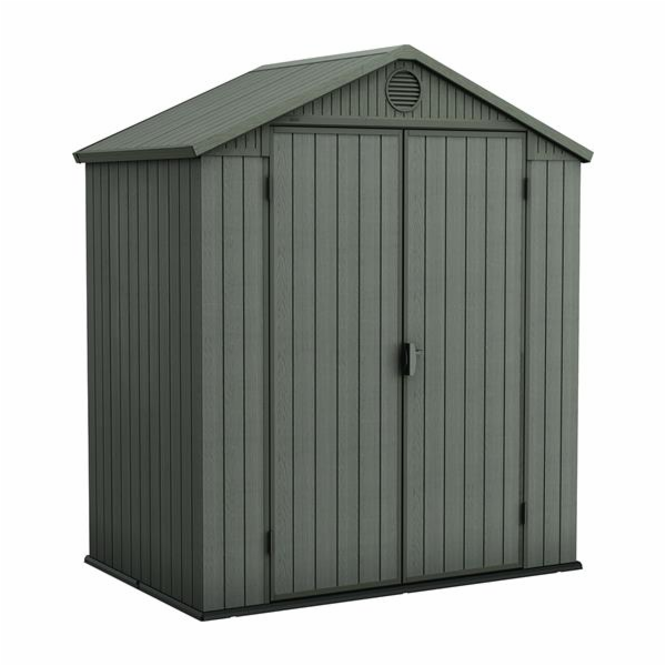 Zahradní domek Keter Darwin 6 x 4 zelený, s podlahou