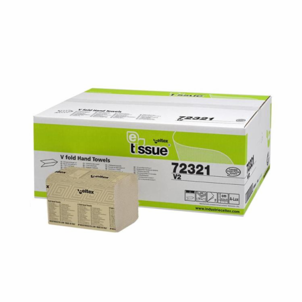 Ručníky Celtex papírové skládané BIO E-Tissue New 3000 ks...