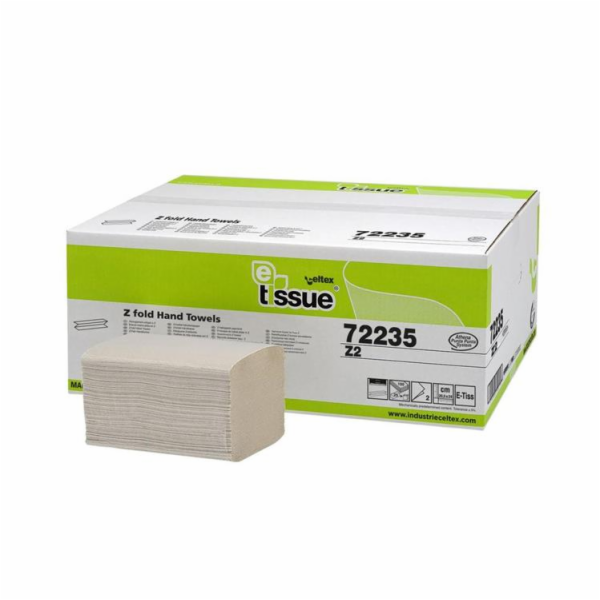 Ručníky Celtex papírové skládané BIO E-Tissue New 3750 ks...