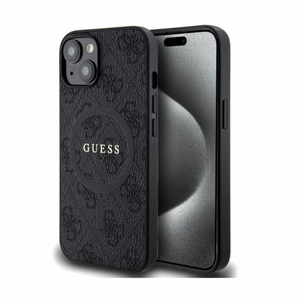 Guess PU Leather 4G Colored Ring MagSafe Zadní Kryt pro i...