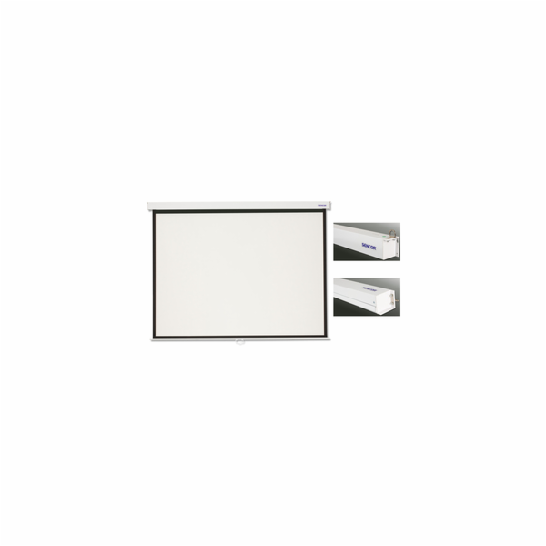 Sencor SMS N279W Projekční plátno manuální, 279 x 174 cm