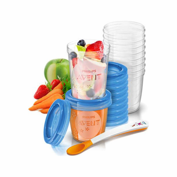Philips AVENT VIA jídelní sada pro batolata, 20 ks