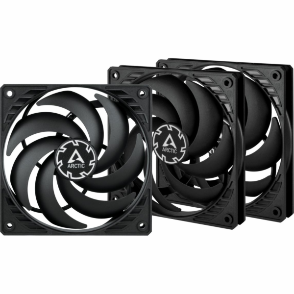 ARCTIC ventilátor P12 Slim PWM PST 3-Pack, 120mm, 4pin, P...