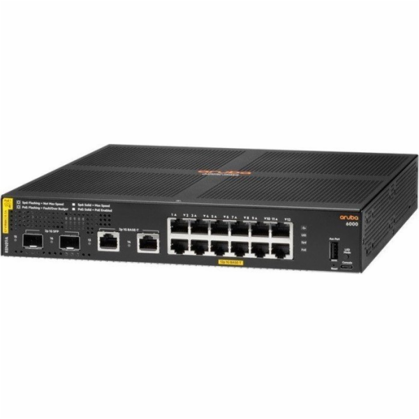 Přepínač Hewlett Packard Enterprise ARUBA 6000 12G CL4 2S...