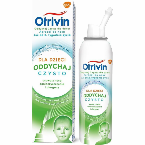 GlaxoSmithKline OTRIVIN_Oddychaj Czysto For Children nosn...