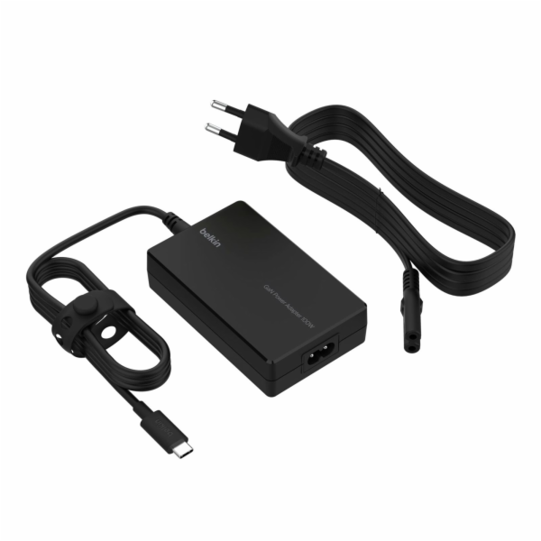 Belkin USB-C GaN PowerSup. 100W Power Delivery black INC0...