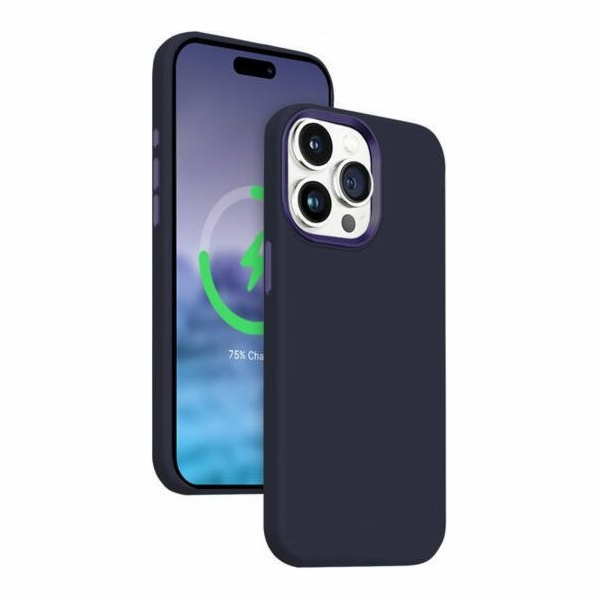 Barevný kryt LUX Magnetic iPhone 15 Pro MagSafe Case Navy...