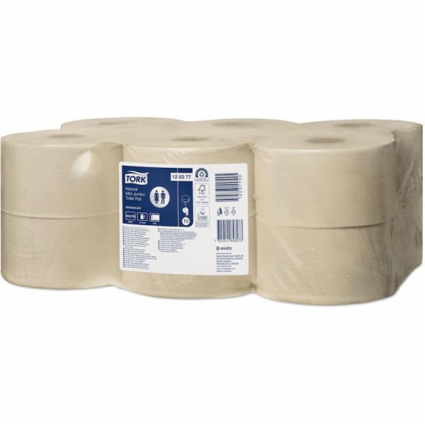 Toaletní papír Tork v Mini Jumbo roli Natural 2vrstvy T2 ...
