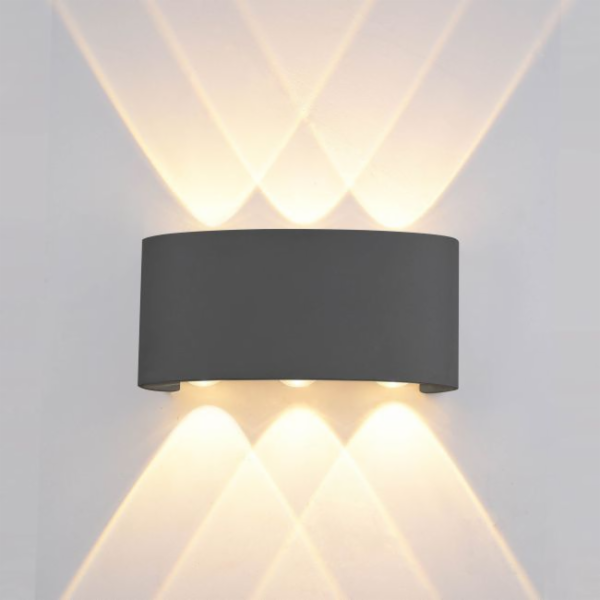 Nástěnné svítidlo Ortelo 1 x 6 W LED černá