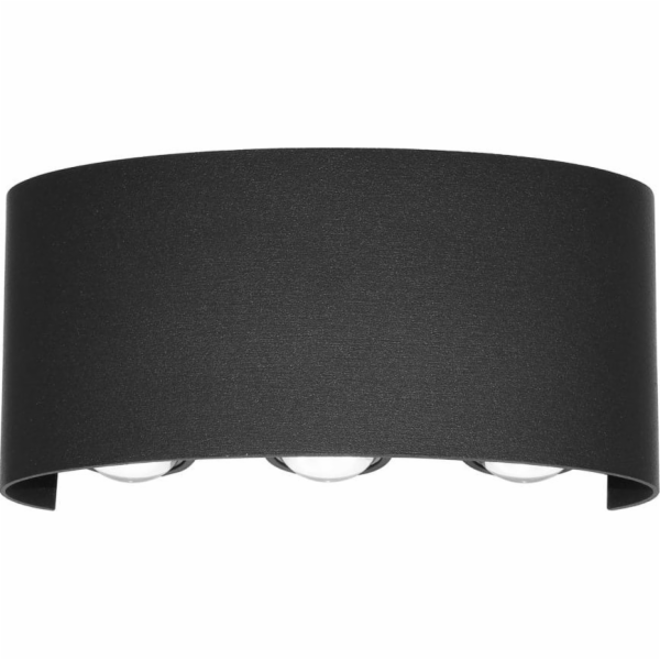Nástěnné svítidlo Ortelo 1 x 6 W LED černá