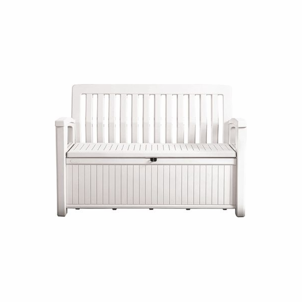 Zahradní lavice Keter Patio Bench bílá