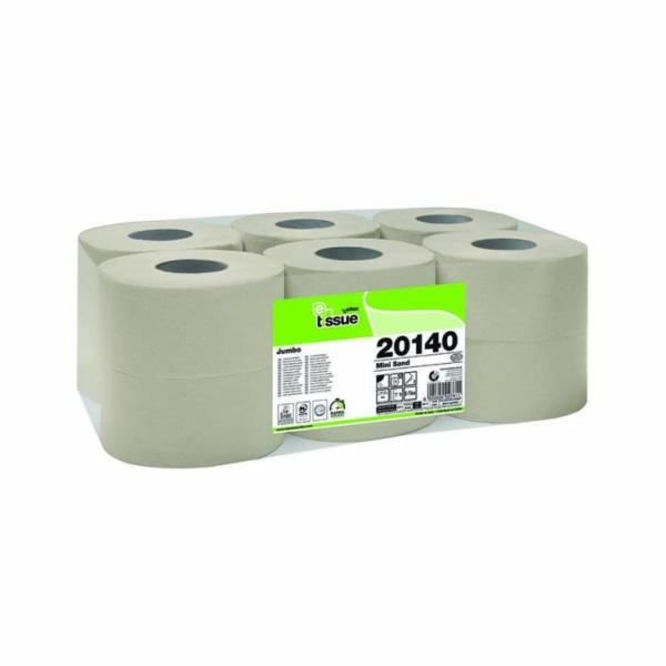 Toaletní papír Celtex Mini Jumbo role BIO E-Tissue Sand 2...